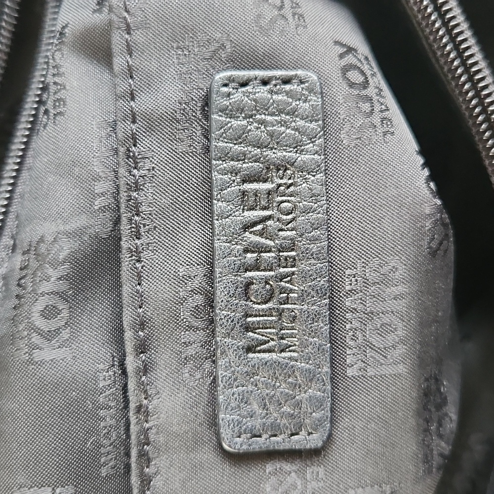 Michael Kors Satchel Shoulder Bag w/Silver Accents - Picture 10 of 11